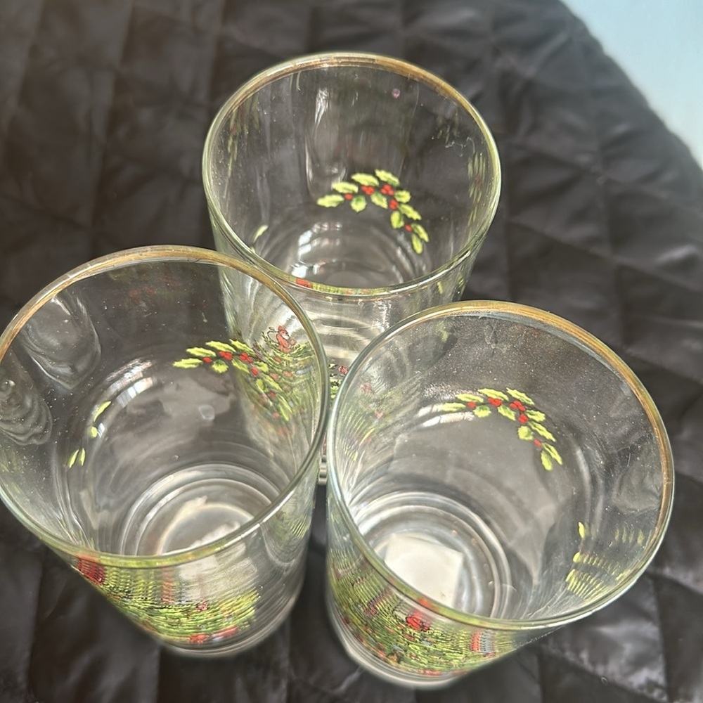 Spode Christmas Tree Tall Glassware - Picture 3 of 4